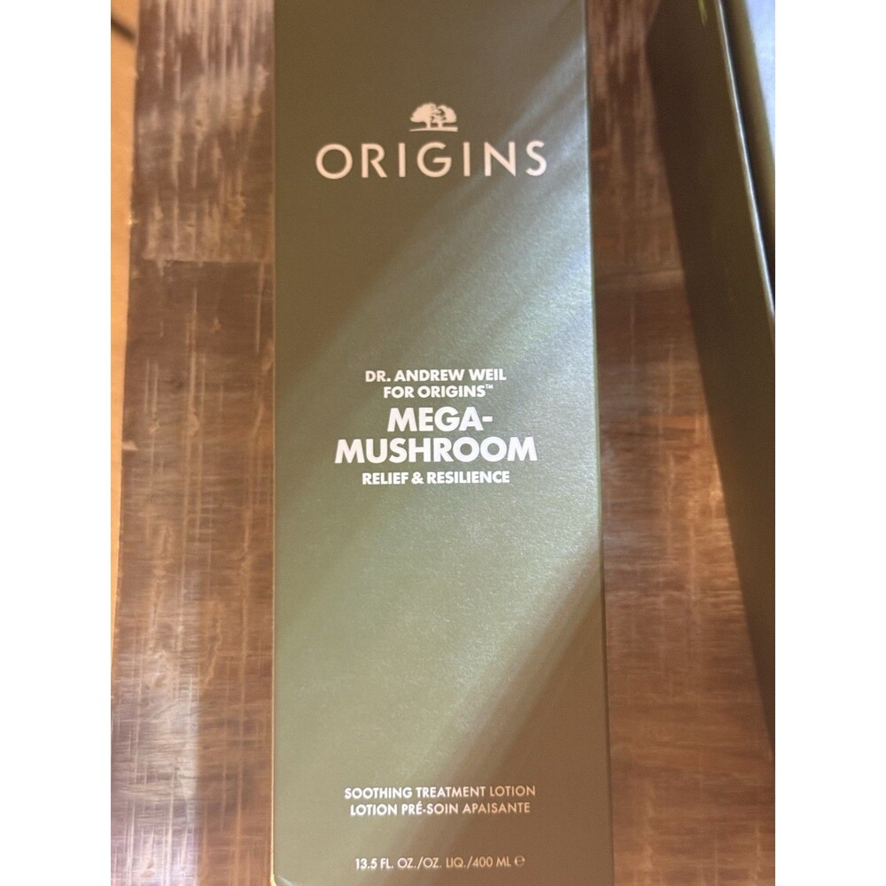 Origins Mega-Mushroom Relief & Resilience Soothing Treatment Lotion 13.5oz 400ml